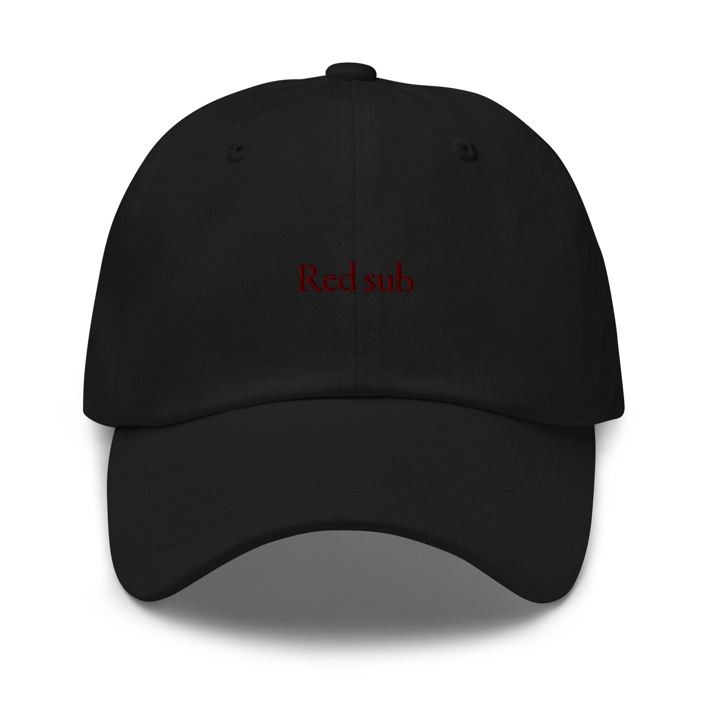 Red sub Dad hat