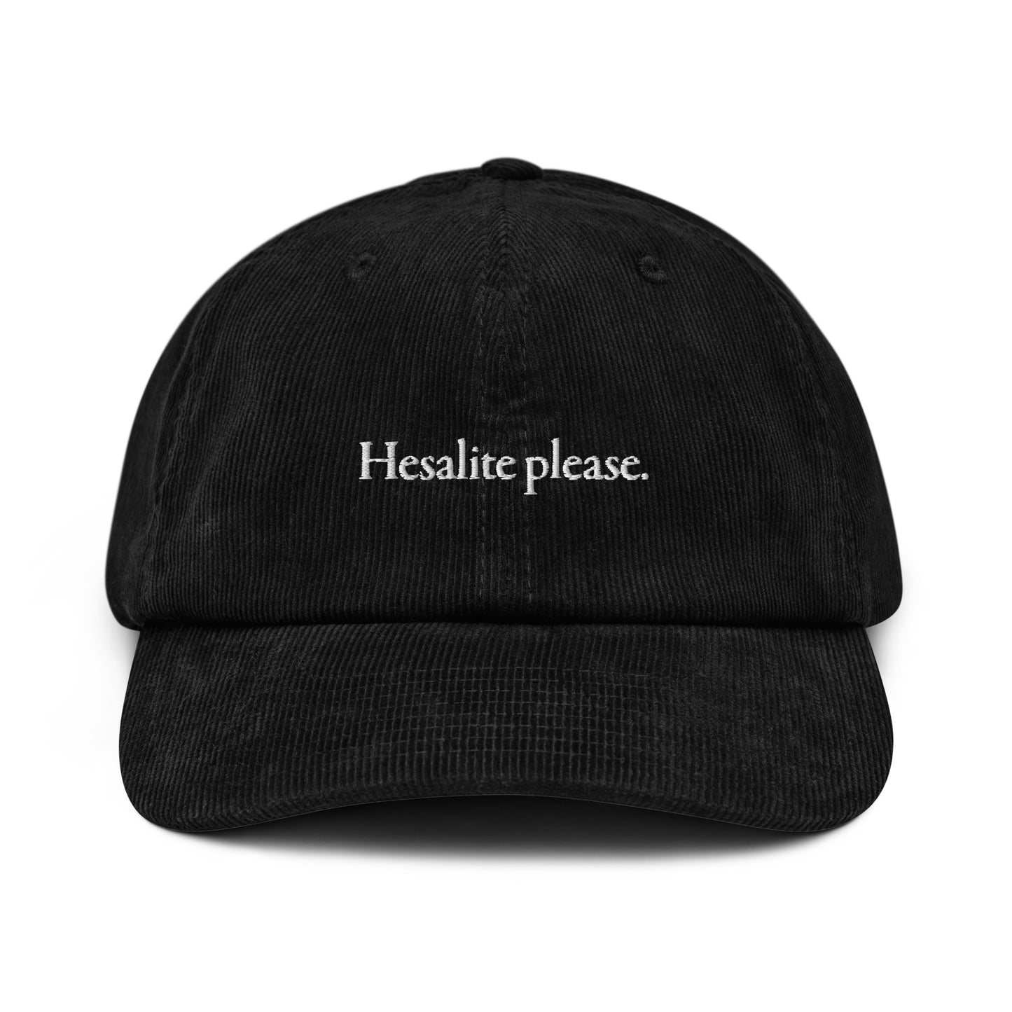 Hesalite please Corduroy Hat