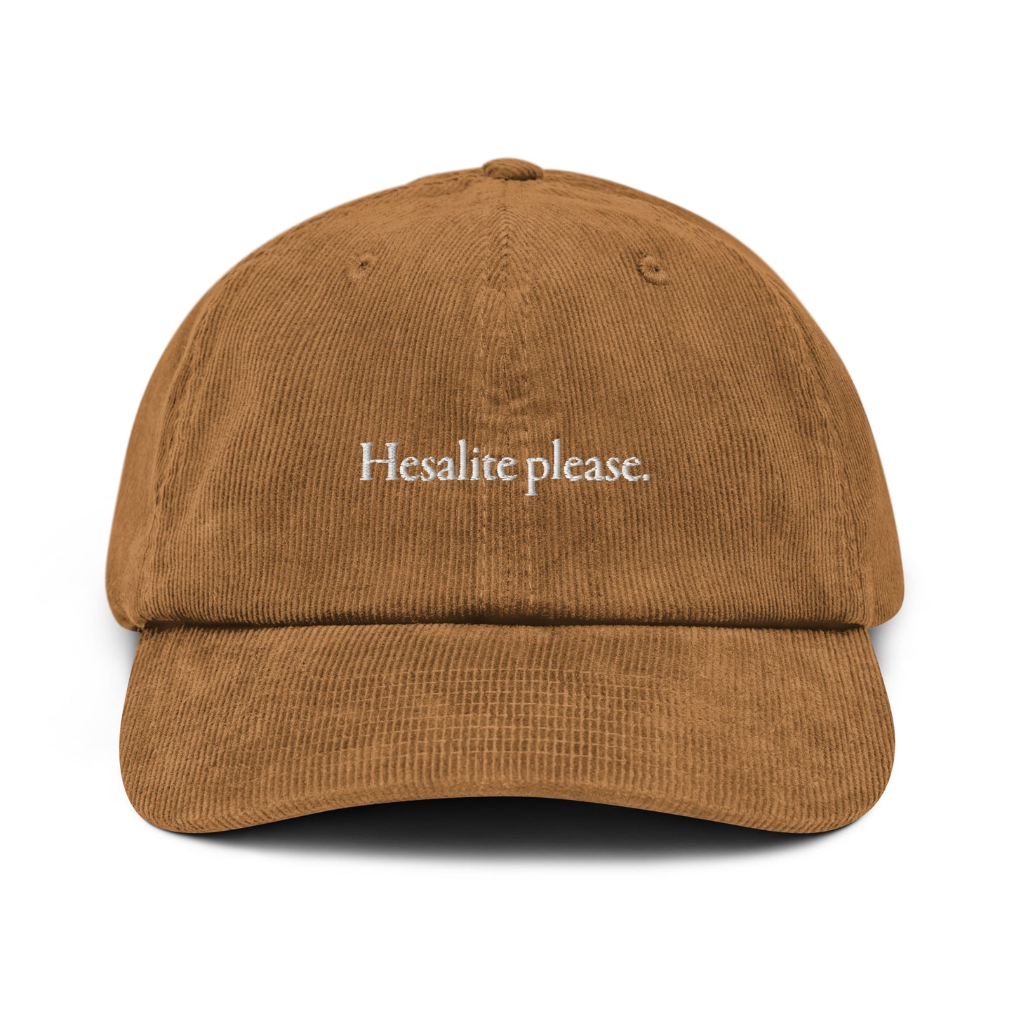 Hesalite please Corduroy Hat