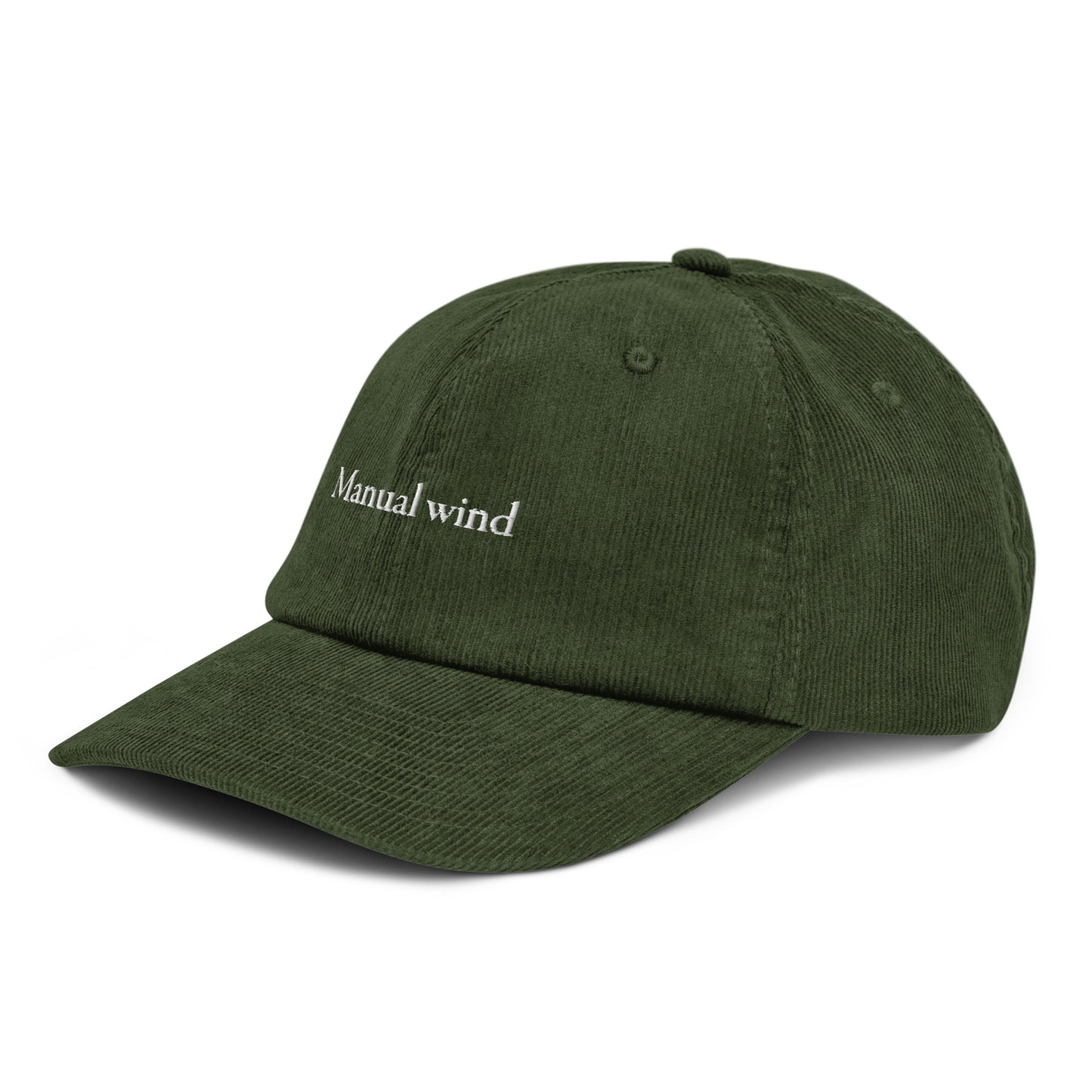 Manual wind Corduroy Hat