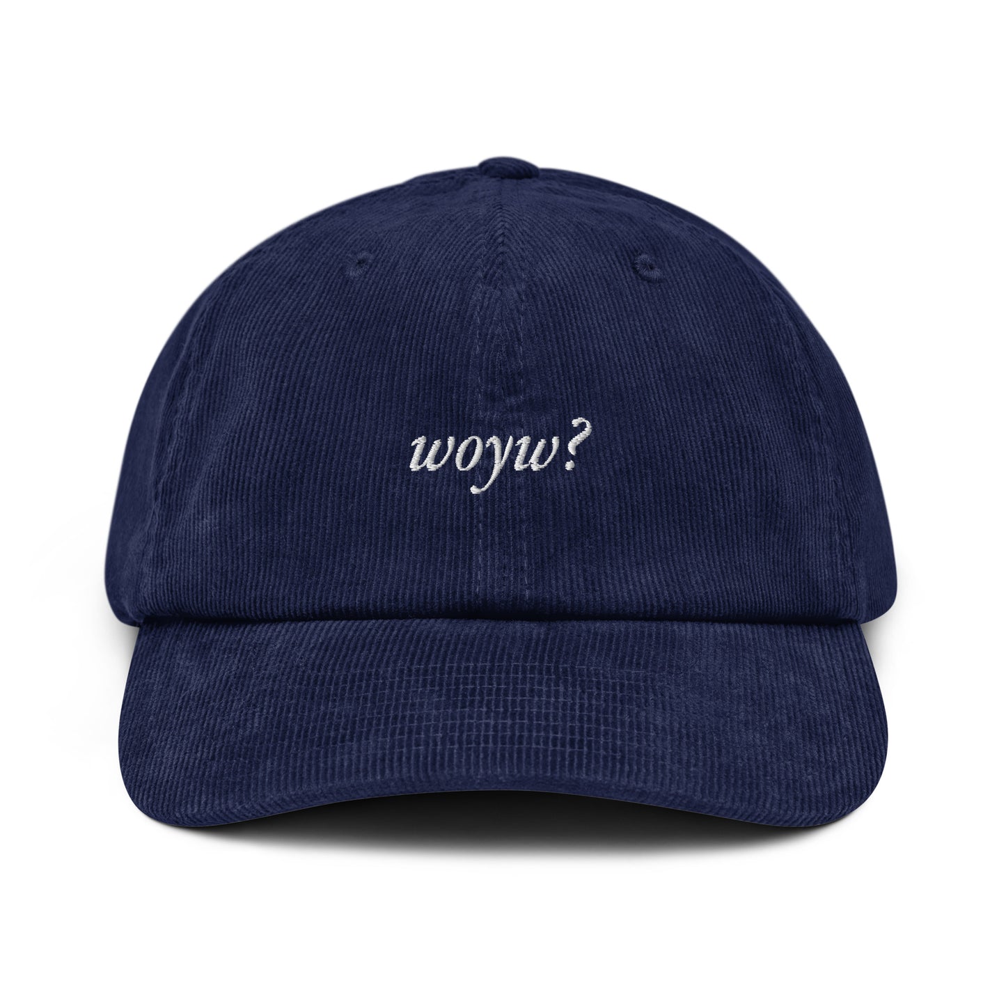 woyw? Corduroy hat